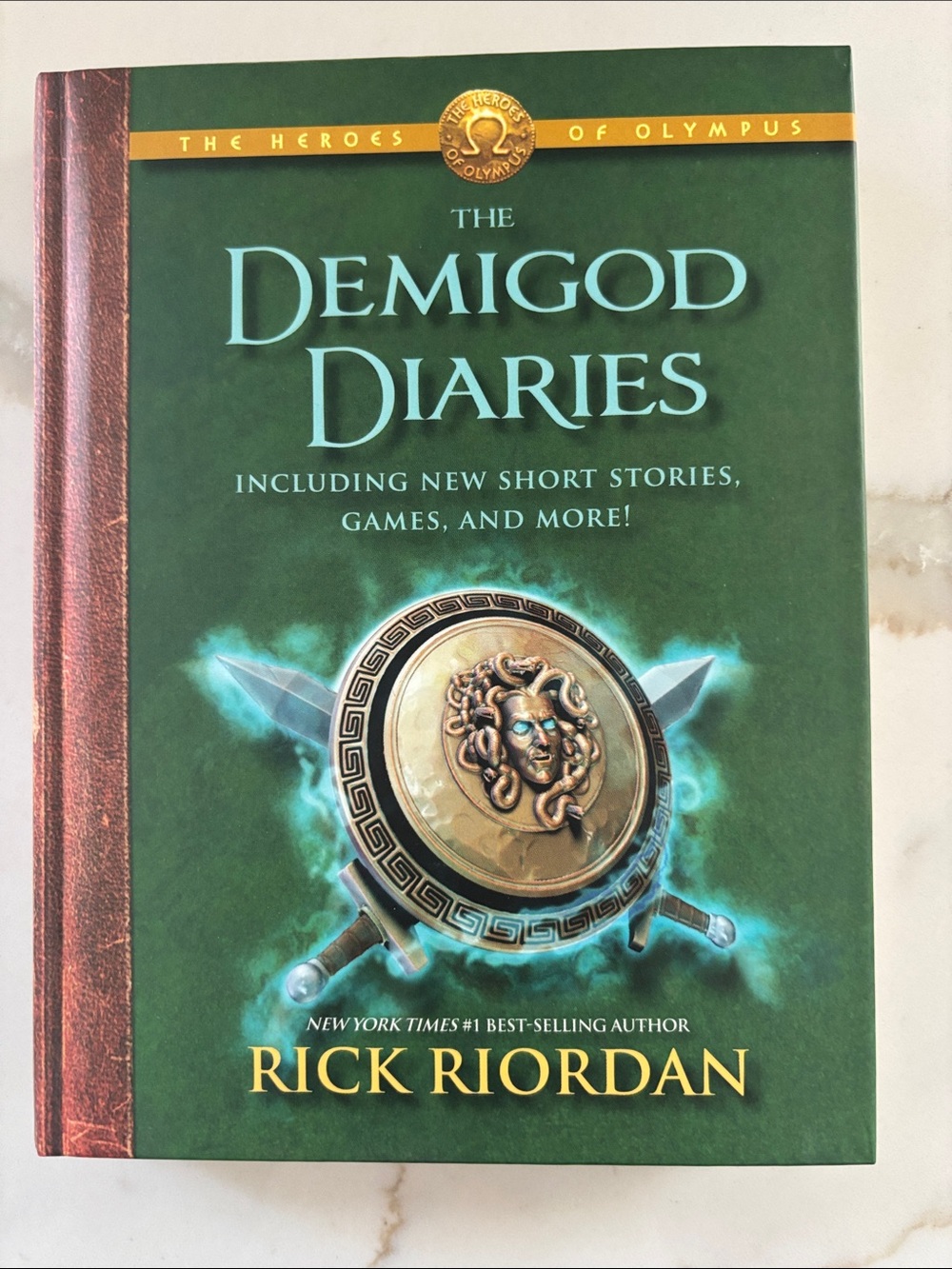 The Demigod Diaries Hardcover - Green